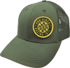 Pro Circuit Global Checked Hat - Olive - One Size - Lutzka's Garage