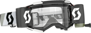 Fury WFS Goggle - Premium Black/White - Clear - Lutzka's Garage