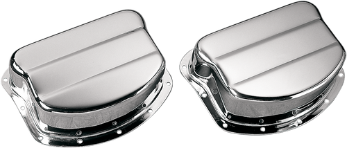 Pan Covers - Chrome - Panhead - Lutzka's Garage