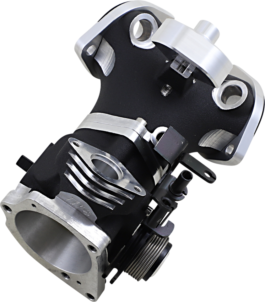 Big Bore Throttle Body - Black - 51 mm - Twin Cam - Lutzka's Garage