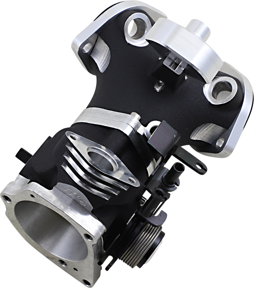 Big Bore Throttle Body - Black - 51 mm - Twin Cam - Lutzka's Garage