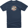 Dot Camo T-Shirt - Navy - Medium - Lutzka's Garage