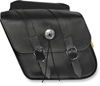 Slant Compact Saddlebag - Black - Lutzka's Garage