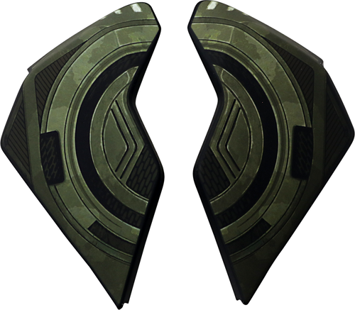 Airflite™ Side Plates - Black Chain - Green - Lutzka's Garage