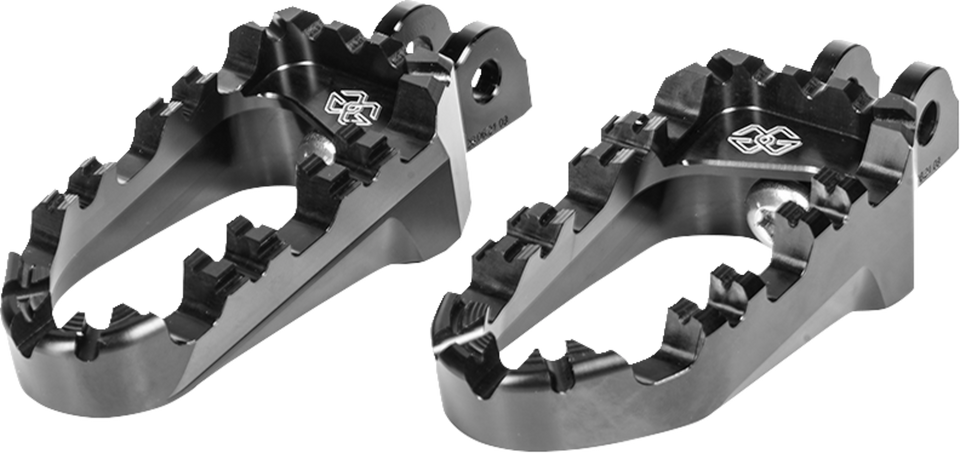 Pro-X Enduro Footpegs - Black - Pan America - Lutzka's Garage