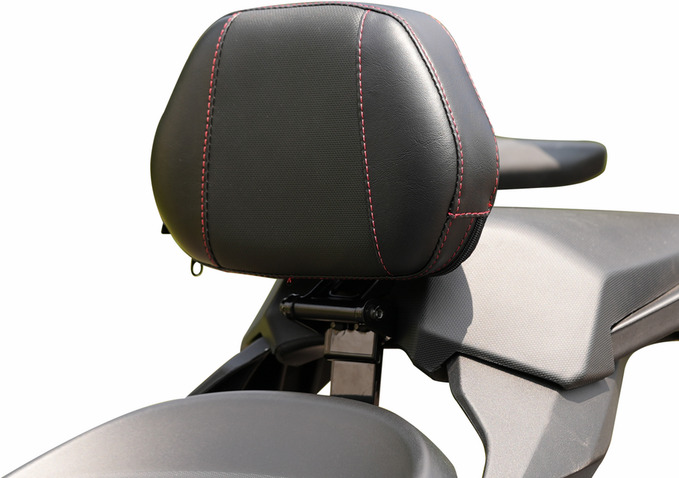 Grande Backrest - Driver - Ballistic Red Stitch - Can-Am Ryker 19-24