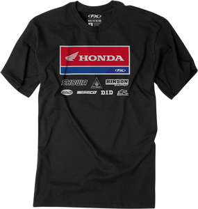 Honda 21 Racewear T-Shirt - Black - Medium - Lutzka's Garage