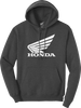 Womens Honda Wing Hoodie - Gray - Small - Lutzka's Garage