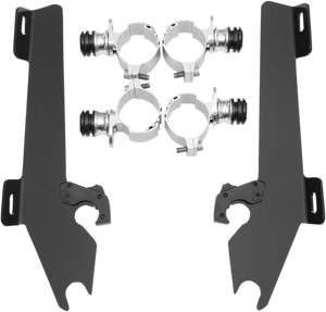 Batwing Trigger Lock Mounting Kit - VT 1300CS - Black - Lutzka's Garage