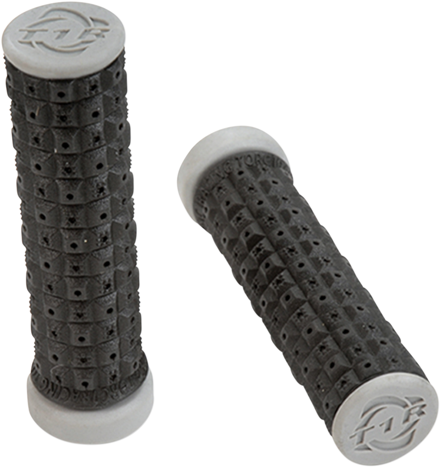 Grips - Enduro - Dual - ATV - Black/Gray - Lutzka's Garage