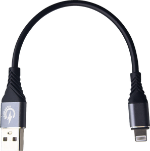 USB to Lightning Cable - Charger - Single-End - 7-1/2"