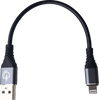 USB to Lightning Cable - Charger - Single-End - 7-1/2"