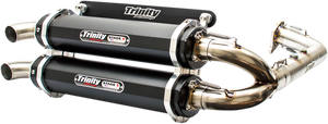 Stage 5 Dual Exhaust - Black - Lutzka's Garage