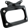 Curved License Plate Mount - Black - Lutzka's Garage