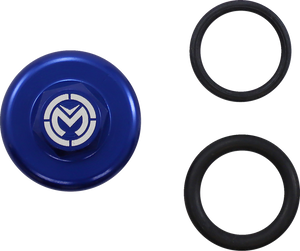 Oil Cap - Blue - Yamaha - Lutzka's Garage