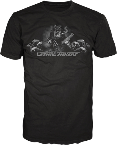 Pistol Packing Gorilla T-Shirt - Black - Medium - Lutzka's Garage