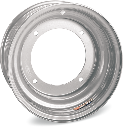 Steel Wheel - Front - Chrome - 10x5 - 4/166 - 2+3 - Lutzka's Garage