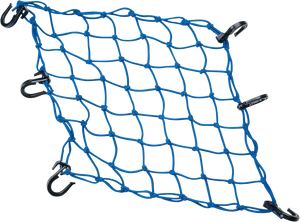 Adjustable Cargo Net - Blue - Lutzka's Garage