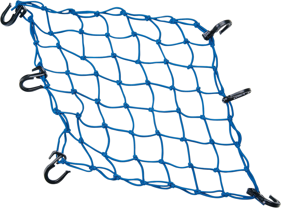 Adjustable Cargo Net - Blue - Lutzka's Garage