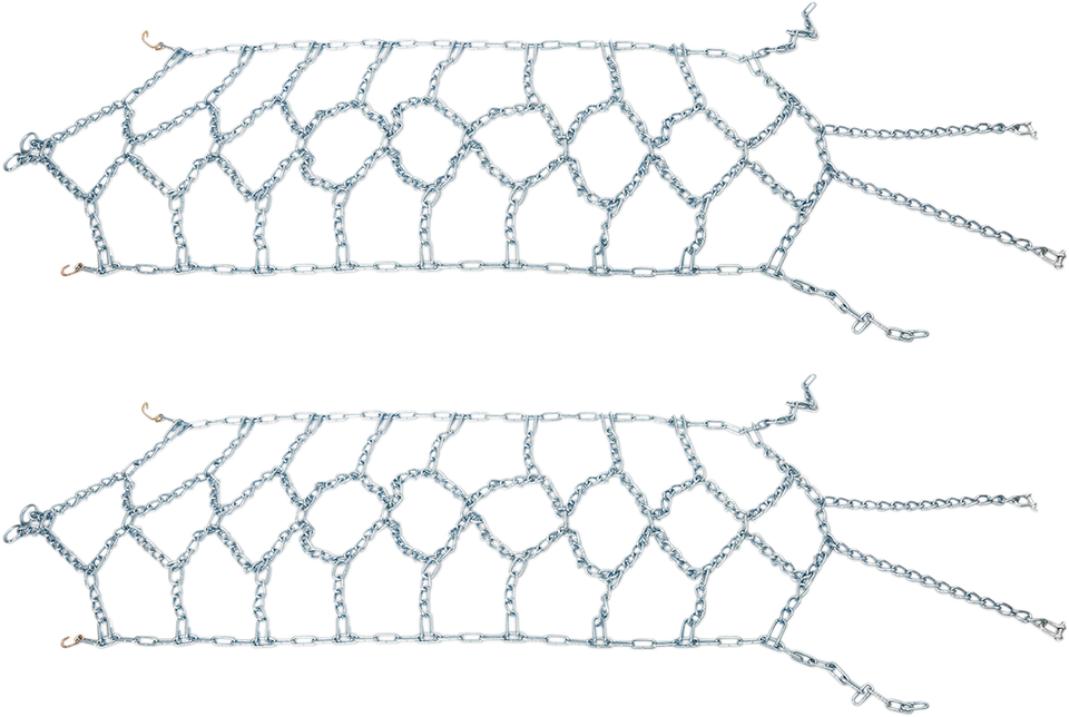 Tire Chains - V-Bar - Diamond - 18" W x 67" L - Pair