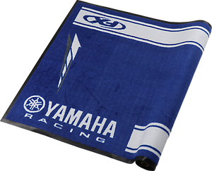 Bike Mat - Blue - Yamaha - Lutzka's Garage