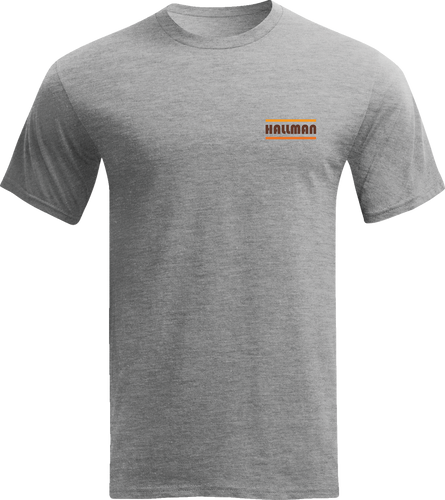 Hallman Legacy T-Shirt - Heather Graphite - Small - Lutzka's Garage