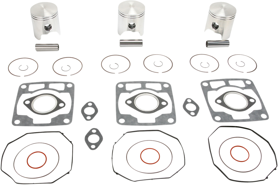 Piston Kit with Gasket - 66.00 mm - Fuji Engine Type - Polaris