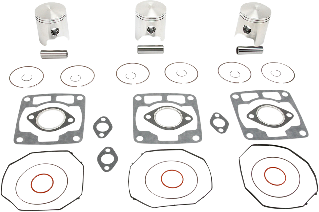 Piston Kit with Gasket - 66.00 mm - Fuji Engine Type - Polaris