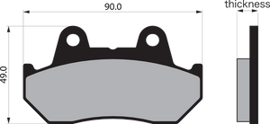 Semi-Metallic Brake Pads