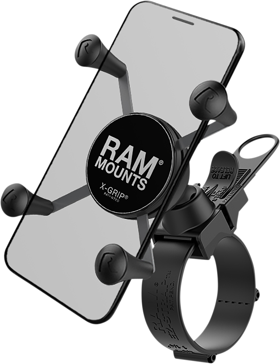 X-Grip® Phone Mount with Rail Mount