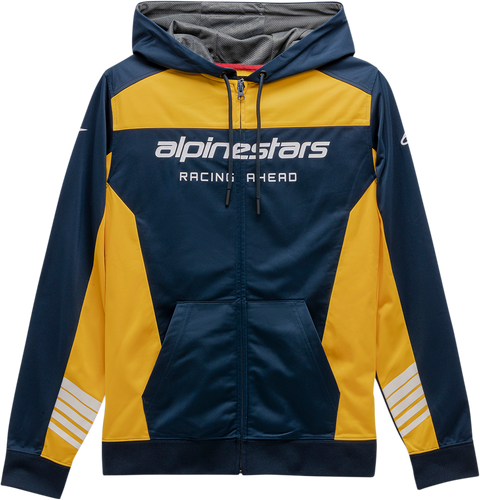 Sessions II Fleece - Navy/Gold - Medium - Lutzka's Garage