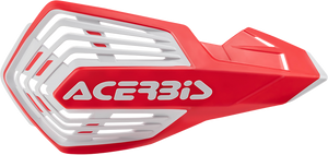 Handguards - X-Future - Red/White - Lutzka's Garage