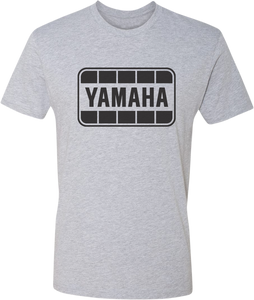 Yamaha Retro T-Shirt - Gray/Black - Small - Lutzka's Garage