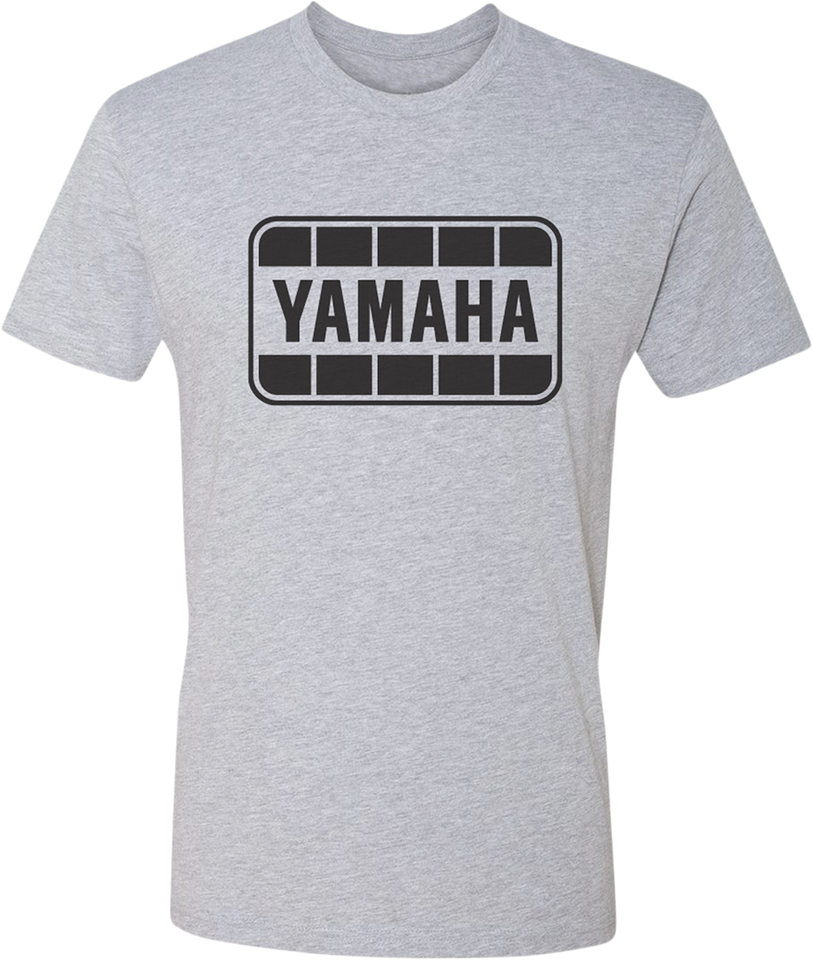 Yamaha Retro T-Shirt - Gray/Black - Small - Lutzka's Garage