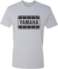 Yamaha Retro T-Shirt - Gray/Black - Small - Lutzka's Garage