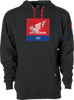 Honda Boxer Pullover Hoodie - Heather Charcoal - Medium - Lutzka's Garage