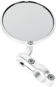 Hindsight Bar End Mirror - Chrome - Lutzka's Garage