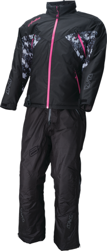 Womens Pivot 7 Jacket - Black/Camo Gray/Pink - XS - Lutzka's Garage