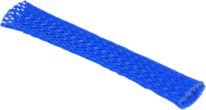 Braided Flex Sleeving - Blue - Lutzka's Garage