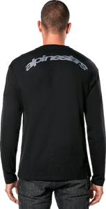 Inclinate Mesh Long-Sleeve T-Shirt - Black - Medium - Lutzka's Garage