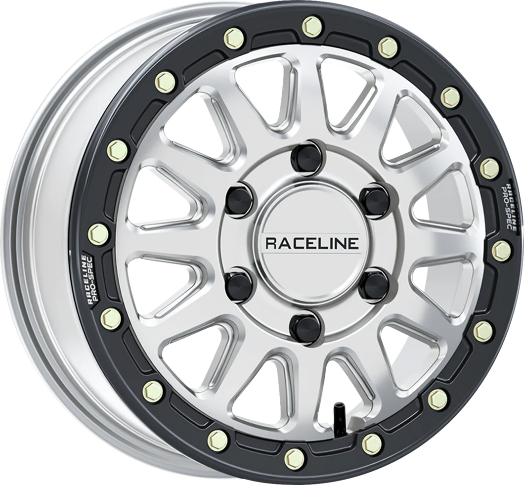 Wheel - Alpha - Front/Rear - Hyper Silver/with Black Ring - 15x6.5 - 6/139.7 - +74 mm