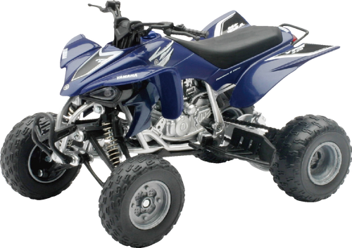 Yamaha YFZ 450 ATV - 1:12 Scale - Black/Blue - Lutzka's Garage