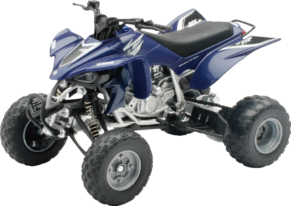 Yamaha YFZ 450 ATV - 1:12 Scale - Black/Blue - Lutzka's Garage