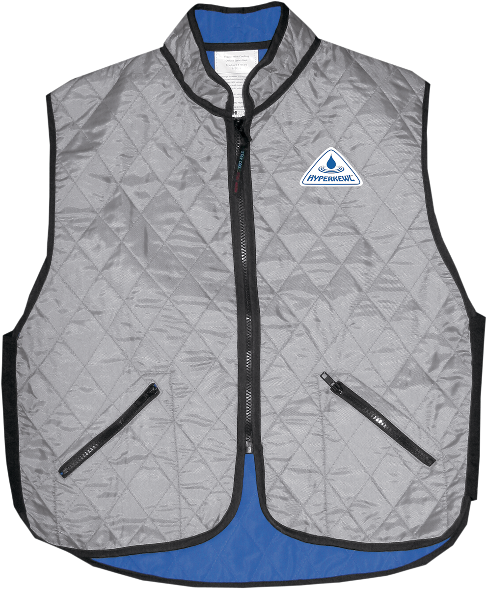 Deluxe Sport Vest - Silver - Medium - Lutzka's Garage