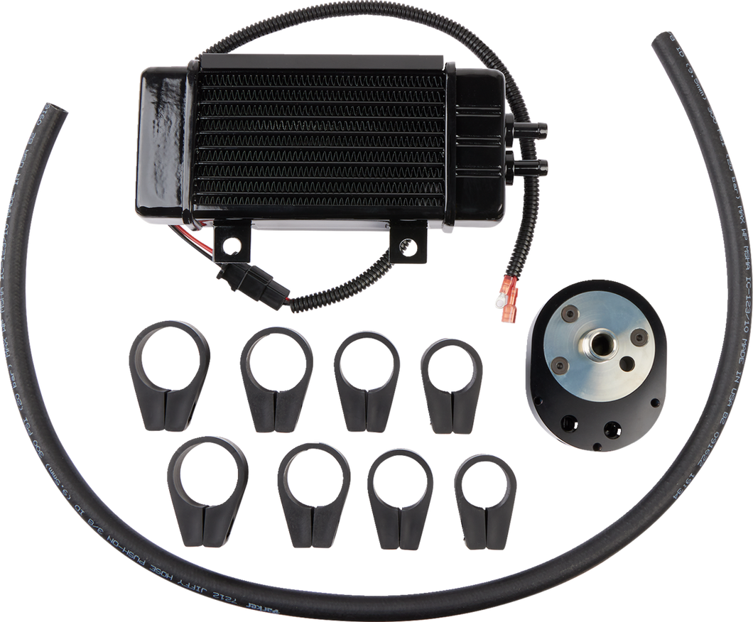 Fan-Assisted Oil Cooler Kit - Vertical