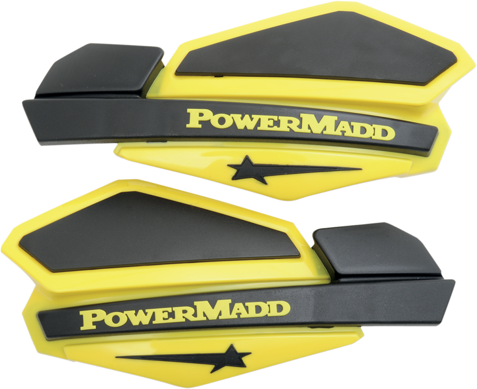 Handguards - Suzuki Yellow/Black