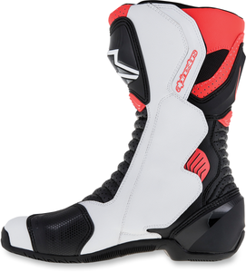 SMX-6 v2 Vented Boots - Black/White/Red Fluorescent - US 9 / EU 43 - Lutzka's Garage