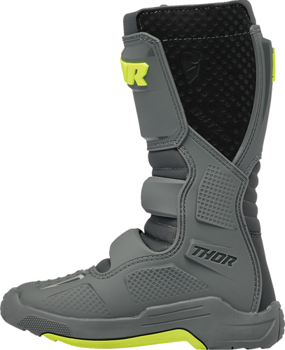 Youth Blitz XR Boots - Gray/Charcoal - Size 1 - Lutzka's Garage