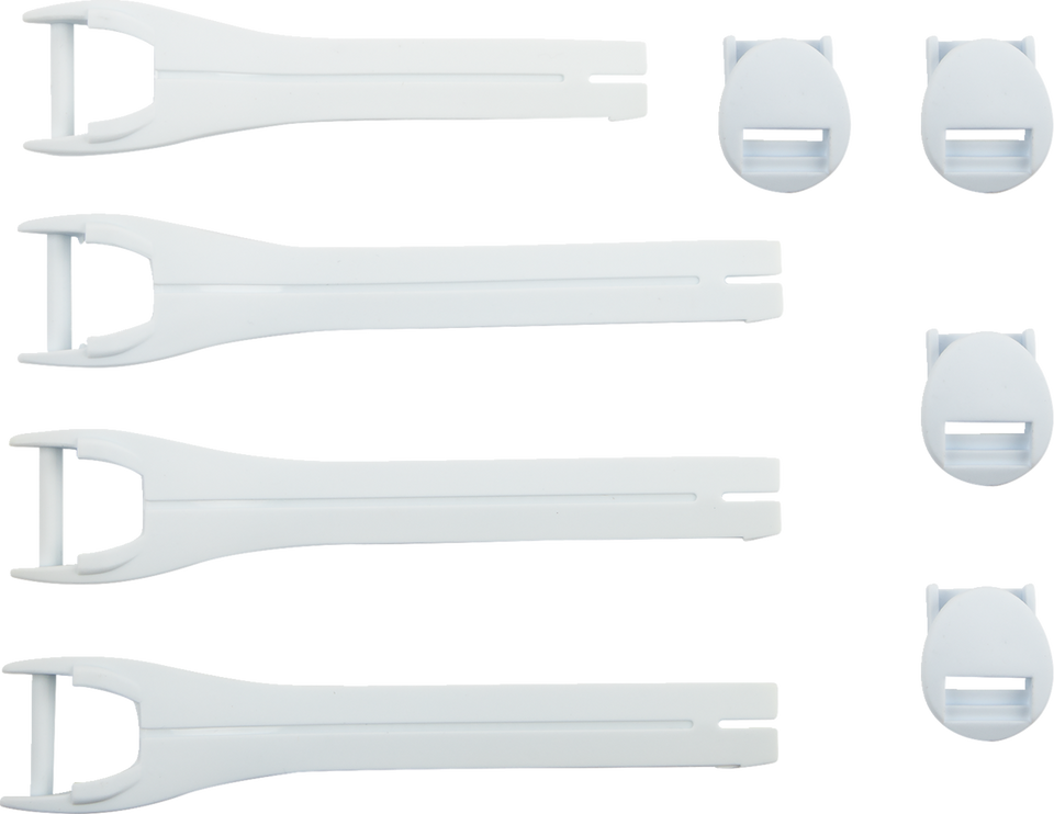 Qualifier Boot Strap Kit - White - Size 7-9 - Lutzka's Garage