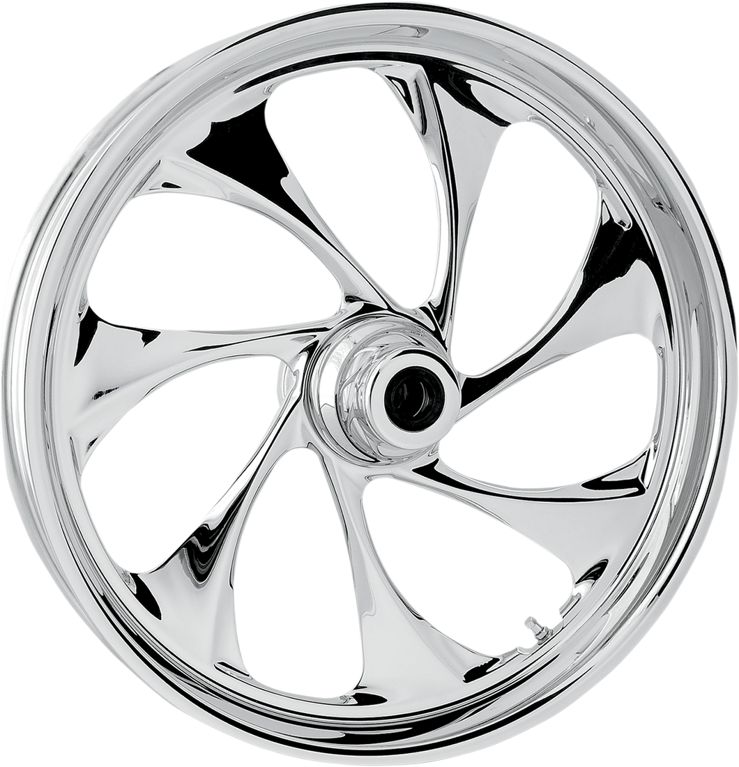 Wheel - Drifter - Front - Dual Disc/with ABS - Chrome - 21x3.5 - 08-23 FLT - Lutzka's Garage